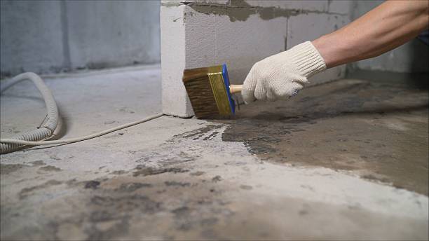 SJ Waterproofing Pros Basement Waterproofing coverage map for Vesper, WI and surrounding area